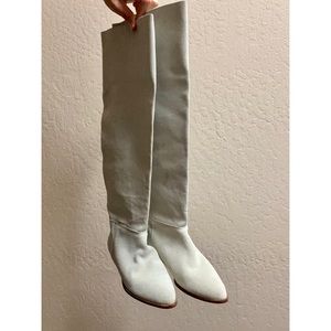 Vintage genuine suede boots